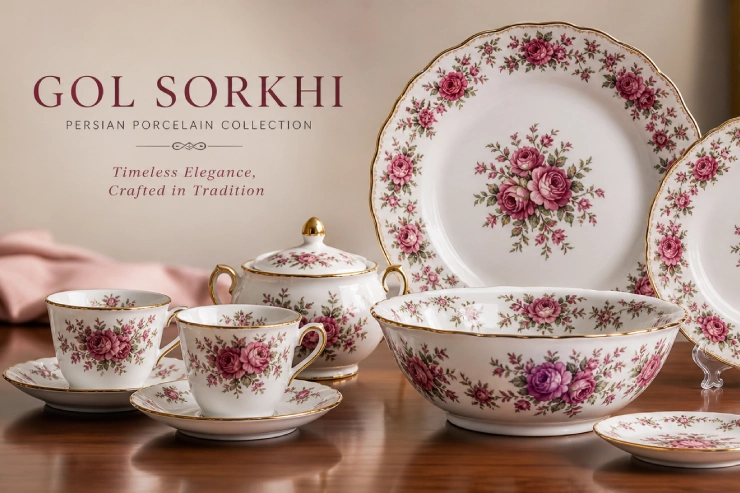 خریدار ظروف گل سرخی