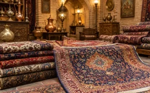 خریدار فرش ماشینی و دستباف کاشان
